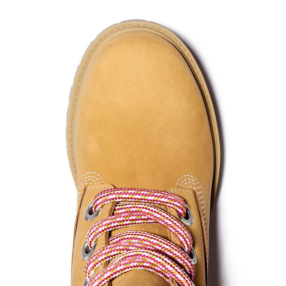 Botas Feminino - Timberland 6-Inch Heritage Impermeavel - PFSYA3257 - Marrom